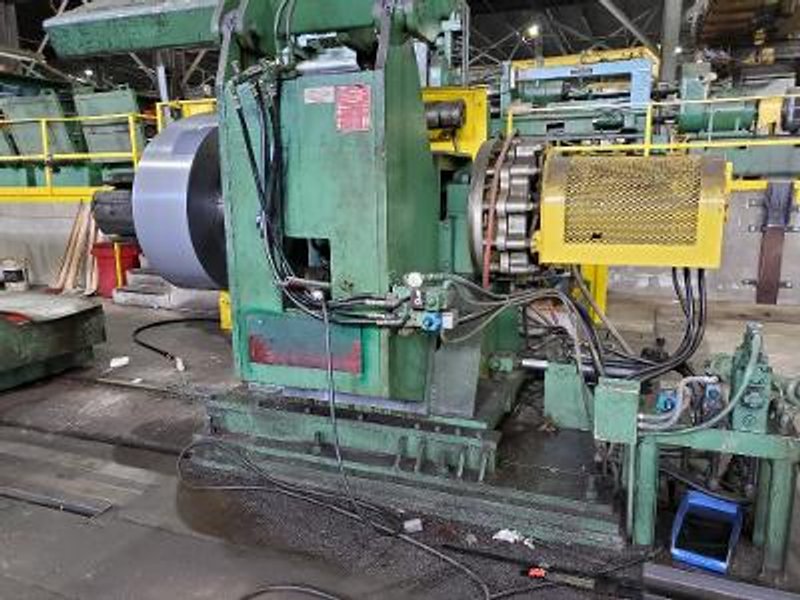 52" x .250" x 40,000Lb Loopco Loop Slitting Line