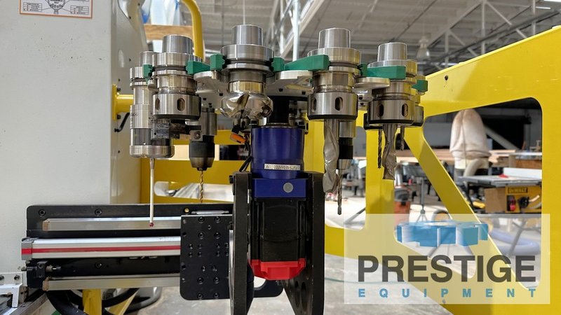 Onsrud 5-Axis Router, 60" x 408" Tbl, 28" Z-Axis, 24k RPM Spdl, Vacuum Tbl, 24 HP, 12-ATC, Fanuc 31i-B5 CNC, 2022, #43875