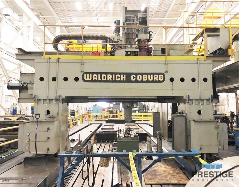 Waldrich Coburg 5-Face,  Gantry Type,  X-669", Y-181" , BC 149"  787" x 78" Table, 3K RPM, Siemens 840D #31010