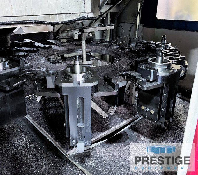63",78" Webster Bennett 160/200, Milling, 18 ATC, 91.5" Ht Under Rail, TSC, Chip Conv, Fanuc 30i, 2007, #32214