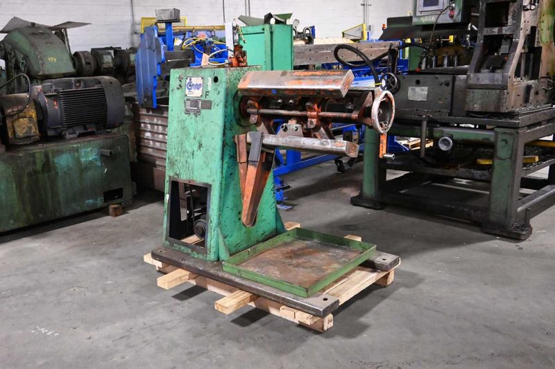 2,500 Lb. x 18″ COOPER WEYMOUTH CWP 2500 18M Single Uncoiler