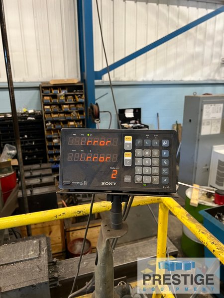 Summit SC3200 VBM, 118" Table, 129" Swing, 90.5" U.R, 1-92 RPM, L/R Ram, S.H, 75HP, 1980, #43534