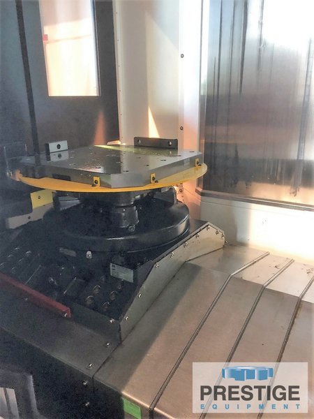 Averex HS-550K, X-31.5", Y-31.5", 19.68" Pallets, 0.001 Deg., 60 ATC, Fanuc Oi-M, Thru Spind Cool, Demo Machine, #32588