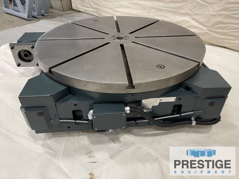 Producto 0140, 42" Dia., .001 Degree Rotation, 32,000 Lbs Weight Cap, Fanuc Red Cap Servos, 2013, #32077