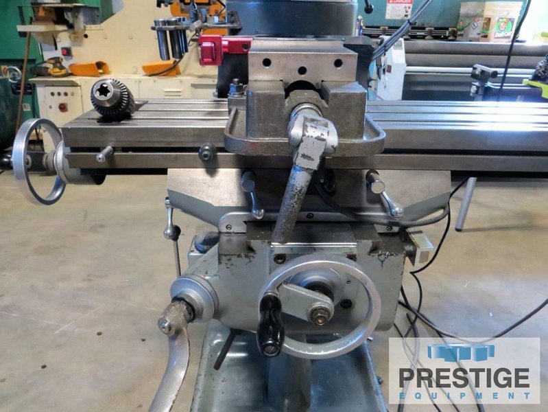 Supermax YCM-1-1/2 VS, 9" x 42" Tbl, X-32", Y-13", Z-5", 16" Knee Travel, 4,200 RPM, 2HP, Acu-Rite DRO, #43136