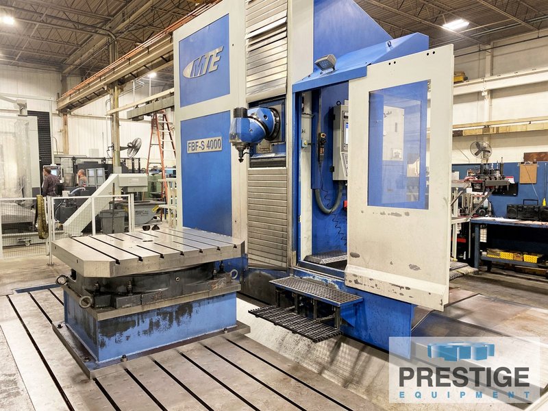MTE FBF-S 4000 CNC Universal Mil, X-157", Y-78", Z- 47", 4000 RPM, 2-Axis Head, Heidenhain 530 CNC, #30656