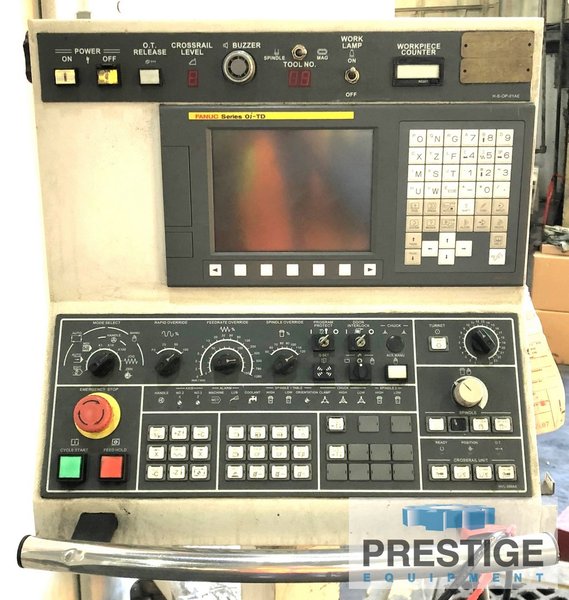 118"/145" Honor Seiki VL-300C, 16 ATC, 145" Swing, 78" Turn Height, 120 RPM, 100 HP, Fanuc 0i-TD, #43024