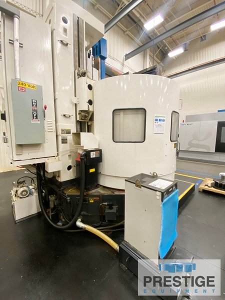 Toshiba TUE-15, 59" Table, 70" Swing, Fanuc Oi-TC, Ram with 12 Sta. ATC, 60 HP, Chip Conveyor, 2006, #43441