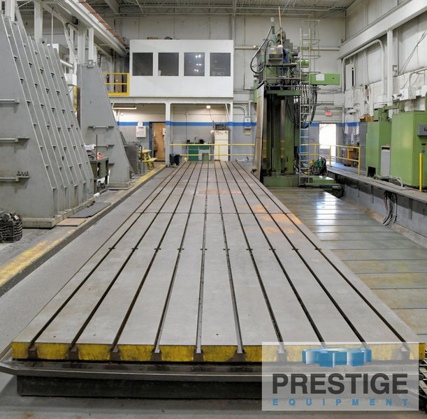 6.3" Wotan Rapid 3 CNC, X-630", Y-123", Z-34",  W-36", #50 Taper, 1250 RPM, Floor Plates, 85 HP, AB 8400 CNC, #43589