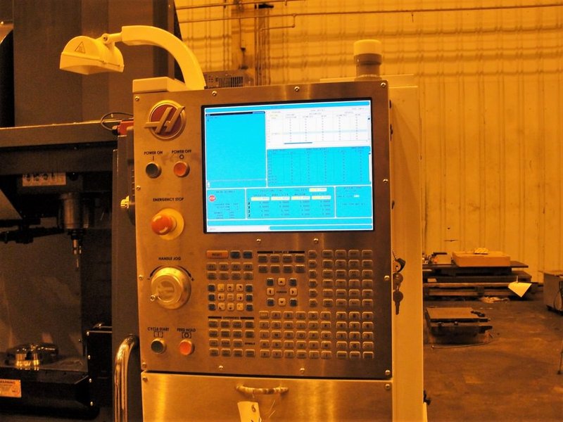 Haas VF-2, 10,000 RPM, 24 Side Mount ATC, Haas TR-160 Trunnion Table, Probe, 2013, #30308