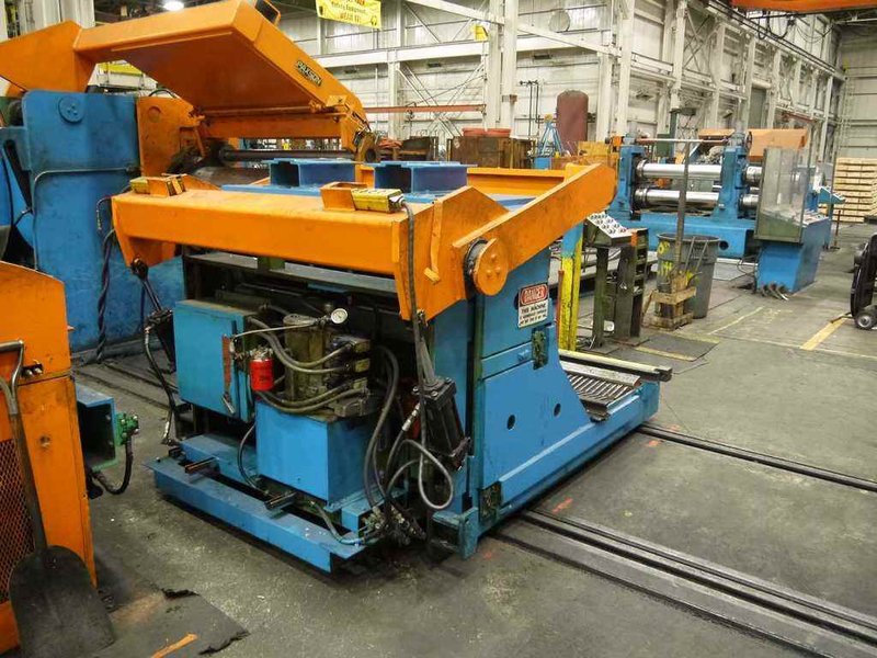 60" x .250" x 10" PAXSON Slitting Line