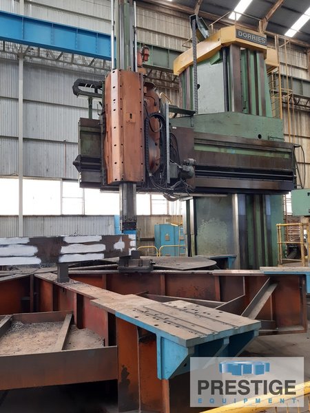 Dorries SDE600 248" Table, 566" Swing, 193" U/R, Openside, Live Spindle, 250 Ton Cap.,150HP, Siemens 840C, #32060