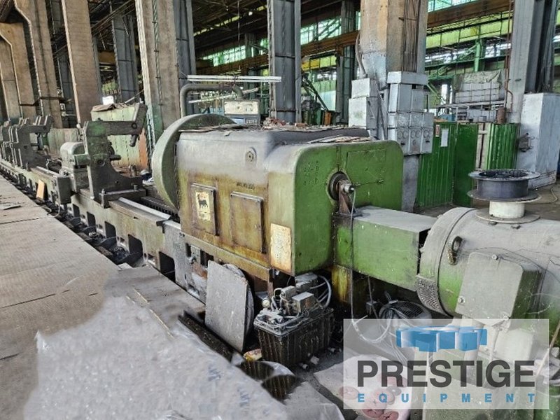 Wohlenberg VDF, 44" Swing, 708" C.C, 32.6" Over Carriage, 31.5 Ton Weight Cap., Siemens 820T CNC, #43356