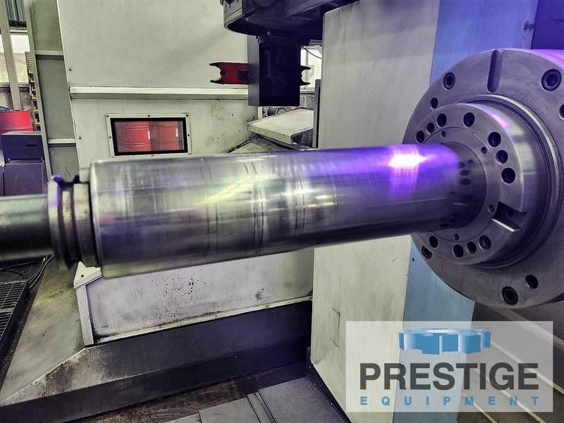 5.12" Doosan DBC-130LII, X-157", Y-98", Z-78", W-27.5",86" x 78" R.Tab, 2.5K RPM, C.T.S, 60ATC, Fanuc 31iB, 2014, #32850
