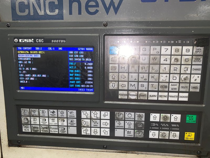 2012 CNC NEW GT 27 Rebuilt Second Operation including Speed Lathe