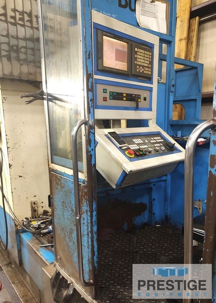 Asquith Butler, 5-Face Gantry, X-395", y-137", Z-47", 144" BC, Floor Plates, Universal Head, Fanuc 16i CNC, #32930