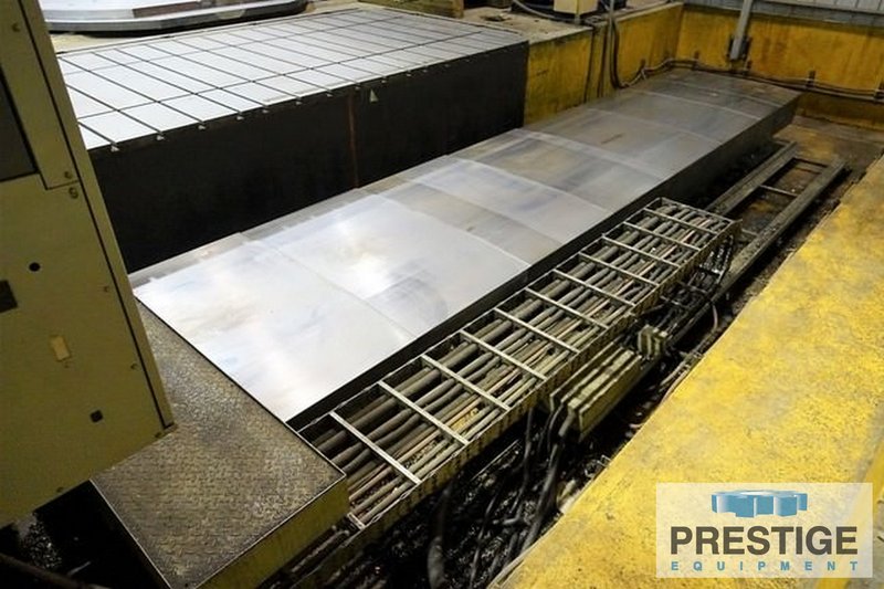 5.12" Toshiba BF130A, X-295", Y-118", 78" x 98" Rotary Table, 5-800 RPM Fanuc 15-M CNC, 1996, #32261