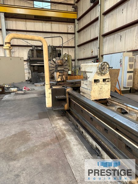 Tacchi HS 1200,  53" Swing x 157"/236" Centers, Fanuc Oi-TD, 40" 4-Jaw Chuck, Chip Convyeor, Rebuilt 2013, #32879