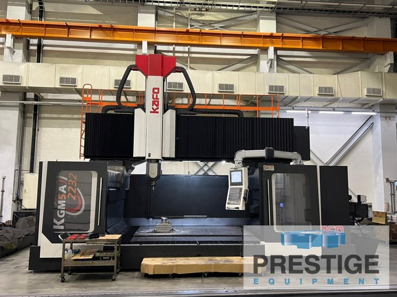 Kafo KG5A-2232 5-Axis, X-86", Y-126", Kessle 2-Axis Head, 12,000 RPM, Heidenhain TNC-640, 32 ATC, 2019, #43439