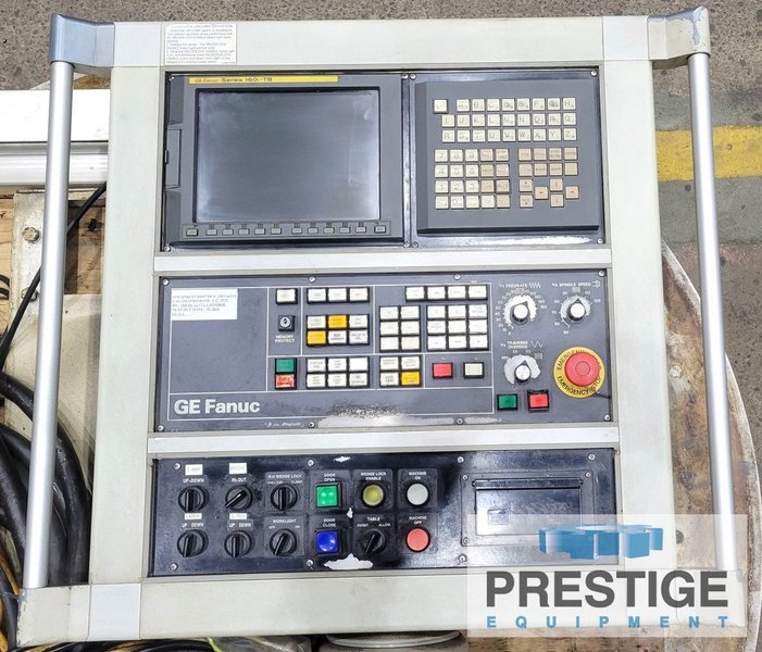 63" Giddings & Lewis, VTC-1600, 26 ATC, 78" Turning Diam., 85" U/RF, 69" Ram Stroke, 400 RPM, 100 HP, Fanuc 160i, #43312