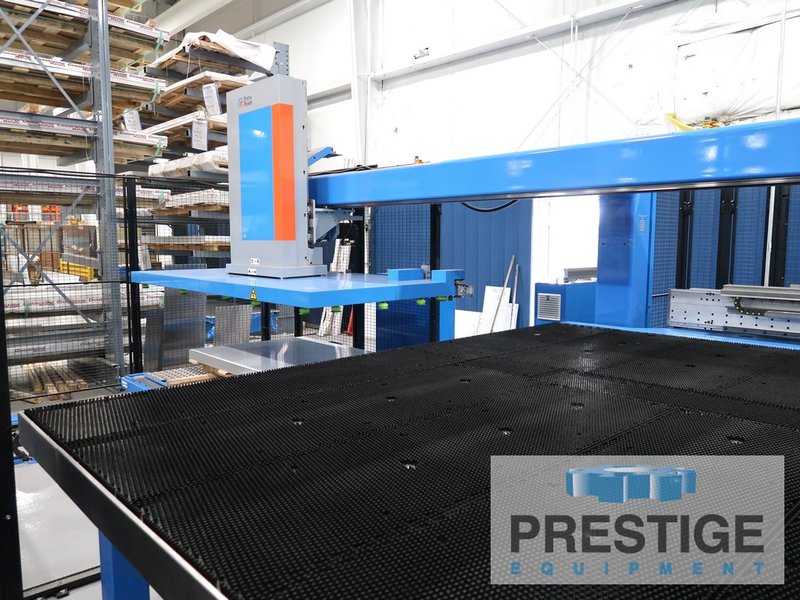 Prima Power Shear Genius SG1530, 33 Ton 16-Sta. Electro-Servo Trt, 60" Y, 120" X, Integrated R.A Shear, 2020 #43048