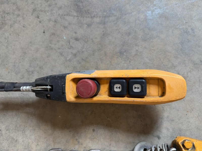 1 TON HARRINGTON ELECTRIC CHAIN HOIST EQ010SD-20FT