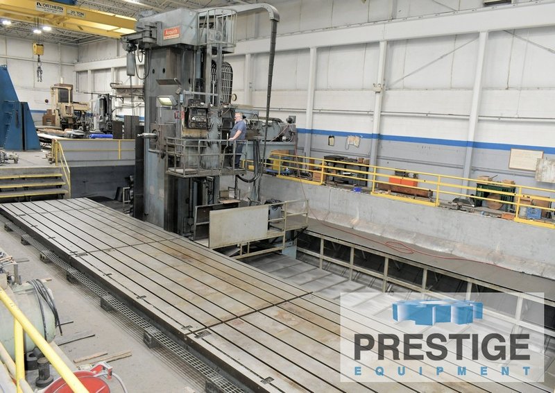 Asquith RMD 16/60 6.3" CNC Ram Type, X-670", Y-157", Z-98" (Ram & Spindle), 85 HP, GE CNC, #43590