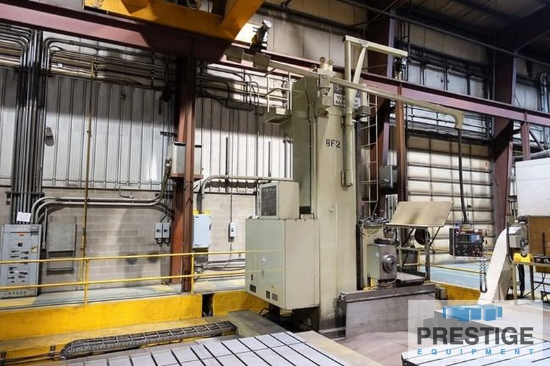 5.12" Toshiba BF130A, X-295", Y-118", 78" x 98" Rotary Table, 5-800 RPM Fanuc 15-M CNC, 1996, #32261