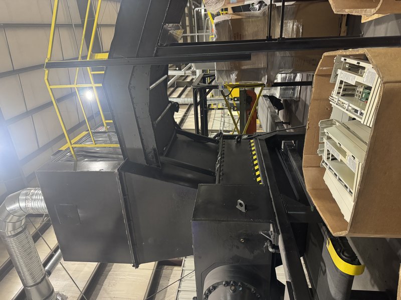SSI Shredding Systems Model 2400e Shredder, 200 HP, Double Shaft, Refurbished Teeth recently installed, Infeed and Outfeed Belts, Cross Belt Magnet, Exit Belt to Bulk Bag, Torit Cartridge Dust Collector, With Spares