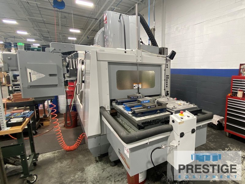 HAAS VF-3SSAPC X-40", Y-20", 12,000 RPM, 40 Station Side Mounted ATC, 4-Station Pallet Changer, Prog. Coolant,  #32266