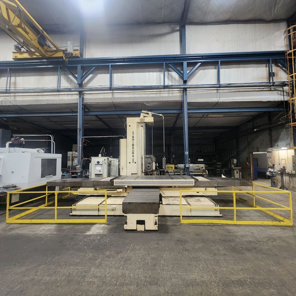 5.12" TOSHIBA BFT-13C-W3 TABLE TYPE HORIZONTAL BORING MILL