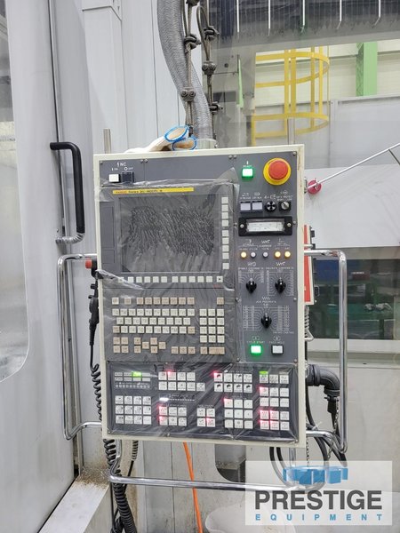 SNK HF-6M, X-364", Y-157", Z-39", 118" x 314" Tbl, 129" B.C, 60-ATC, T.S.C, 50 Taper, 90° Head, Fanuc 31i, 2017,#43362