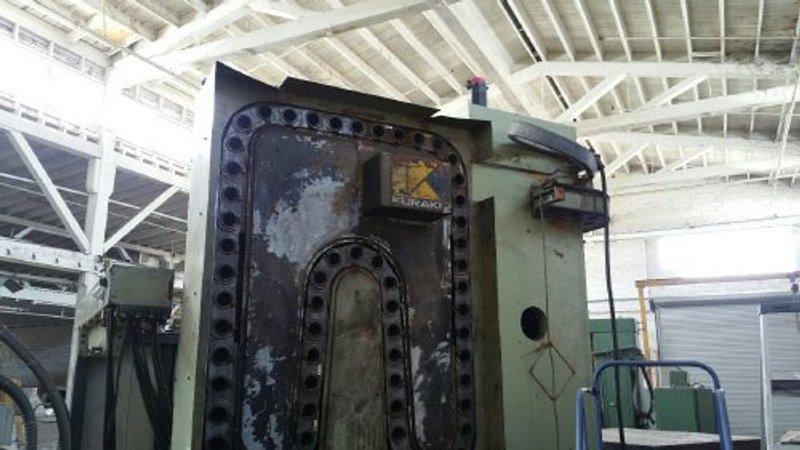 5" KURAKI KBT-13DXA CNC HORZ. BORING & MILLING WITH FANUC 15M CNC CONTROL