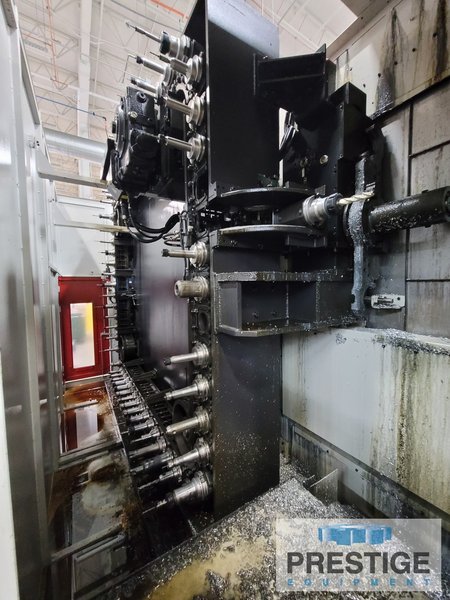 Niigata NX5000, X-31.5", Y-29.5", Z-33", 19.6" x 19.6" Pallet, 2-APC, 60-ATC, Fanuc 31iB CNC, 2021, #43953