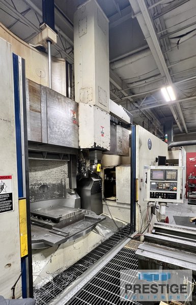 63" Giddings & Lewis, VTC-1600, 26 ATC, 78" Turning Diam., 85" U/RF, 69" Ram Stroke, 400 RPM, 100 HP, Fanuc 160i, #43313