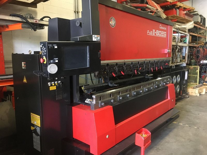 Amada FBD 80-25NT, 88 Ton, AMADA AMNC-PC Control, Year new: 2000
