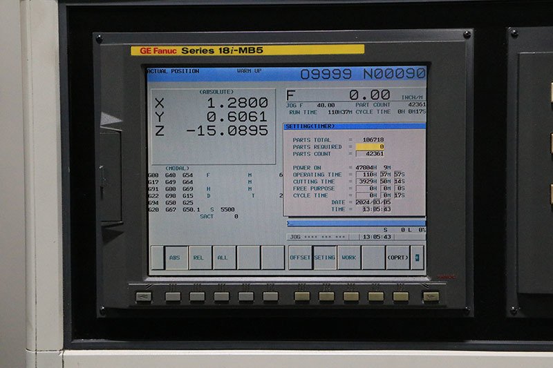 Fadal  VMC 4020 HT CNC Vertical Machining Center, Fanuc control, 10,000 RPM - New: 2004