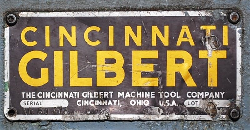 60" x 84"  Cincinnati Gilbert Air Lift Rotary Table, 19.5" Height, 4-Pos.Shot Pins, #29144