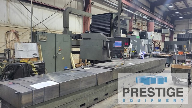 Correa CF40/50 Universal Bed-type Machining Center, X-196", Y-60", 30-ATC, Universal Head, Heidenhain 415 CNC, #32745