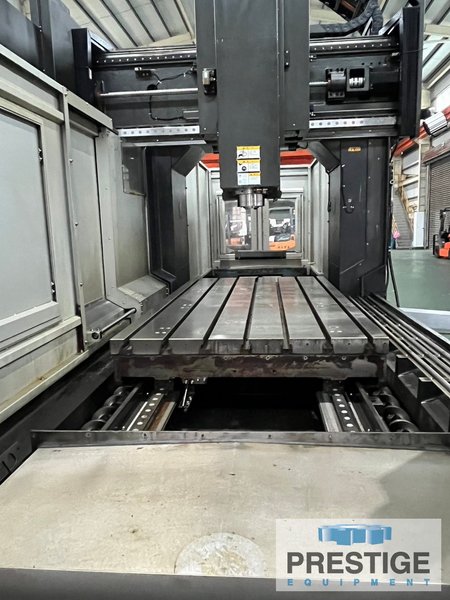 Wele RB-212 CNC Bridge Mill, X-83.5", Y-47.2", Fanuc 31IMB, 32 ATC, Linear Ways, Linear Scales, 2013, #43995