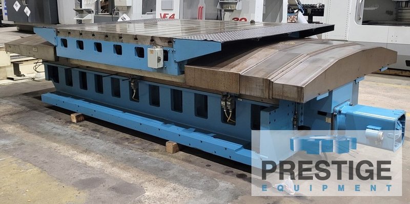 72" x 72" Giddings & Lewis 360P CNC Infeeding, 44,000 lb Cap.,48" Infeed, '01, #19686
