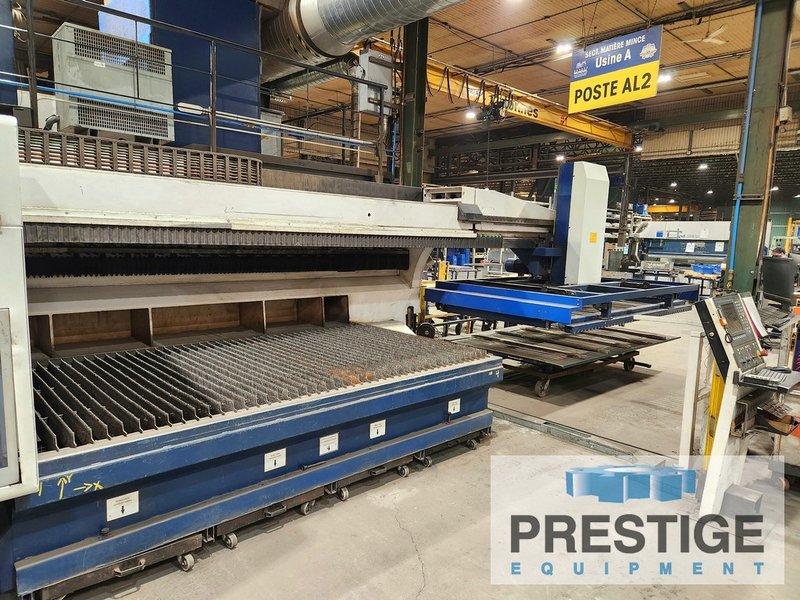 Trumpf TruLaser 2030 3200 Watt, X-121", Y-60", Siemens SIMO CNC, Auto Sheet Load/Unload, 2009, #43484