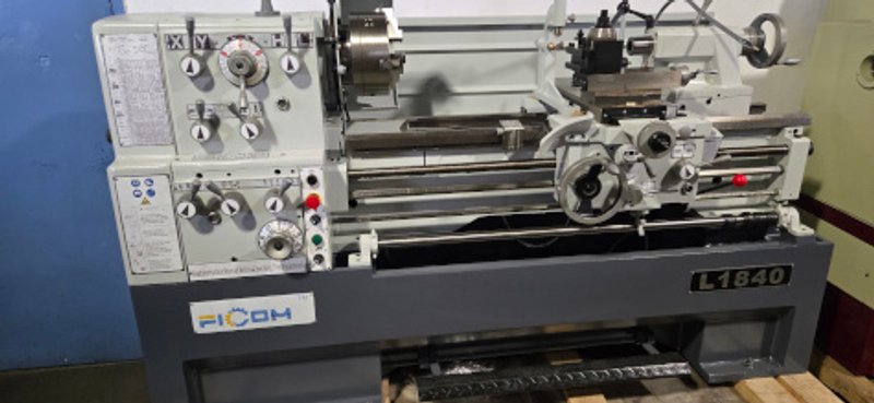 18" x 40" cc, FICOM, #L1840, 3J, 4J, FP, SR, FR, CL, DRO, QCTP, 7.5 HP, New   Our stock number: 7200