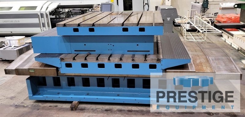 72" x 72" Giddings & Lewis 360P CNC Infeeding, 44,000 lb Cap.,48" Infeed, '01, #19686