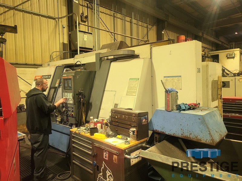 MAZAK Integrex 35Y CNC Turning/Milling Center, Coolant Thru Spindle, 20 Station ATC, 22.5" x 60", T-Plus Control, #31723