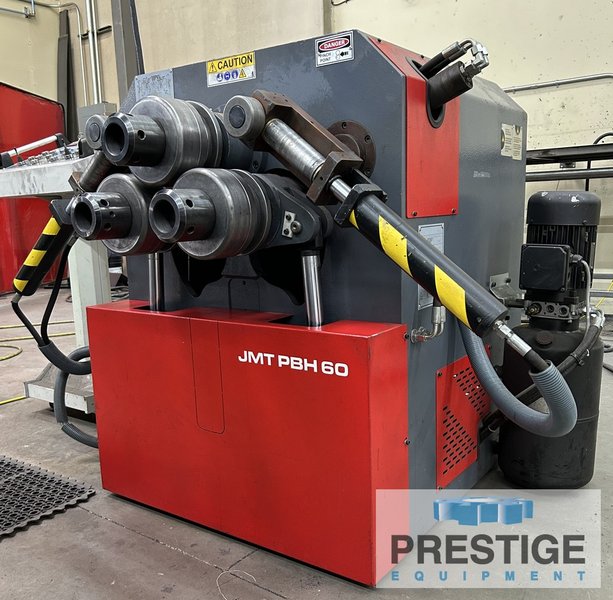 JMT PBH-60, 2" x 2" x 3/8" Leg Out, 2" x 2" x 1/8" Square Tube, 7" Roll Dia., 3+2 HP, 17 FPM, #43591