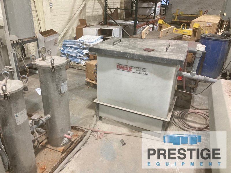OMAX 80X, 80" x 165" Table,  60,000 PSI, 50 HP, Closed Loop System, Terrain Follower, 600 Lb. Abrasive System, #32724