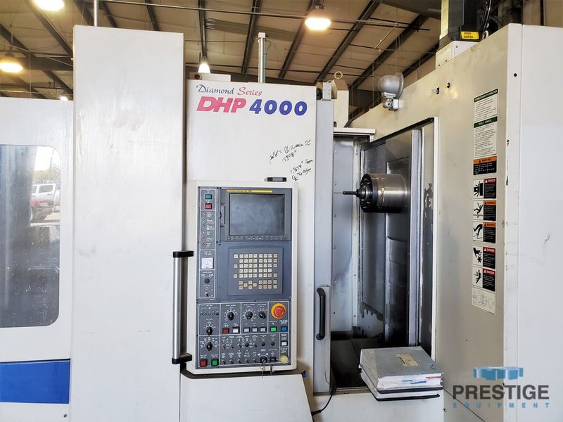 Daewoo DHP400, X-23.6", Y-22", 15.7" Pallets, Fanuc 18i-MB, 60 ATC, 2005, #30998