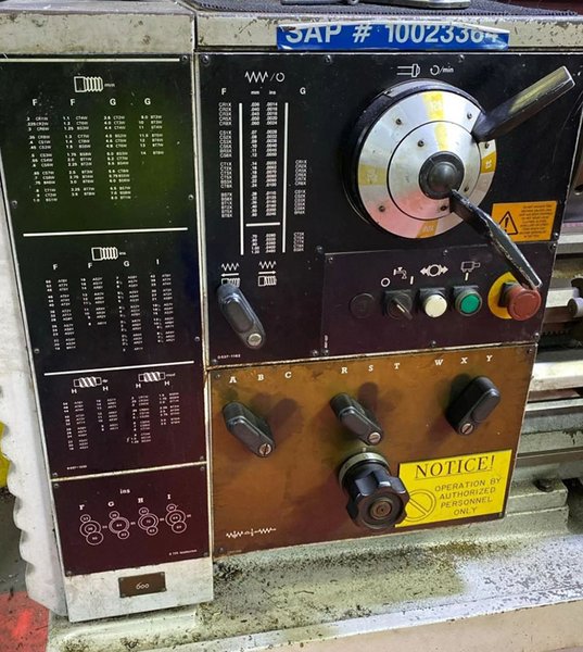 15" x 50" HARRISON TOOLROOM ENGINE LATHE
MODEL: M390,  S/N: G70118, MFG: 1996