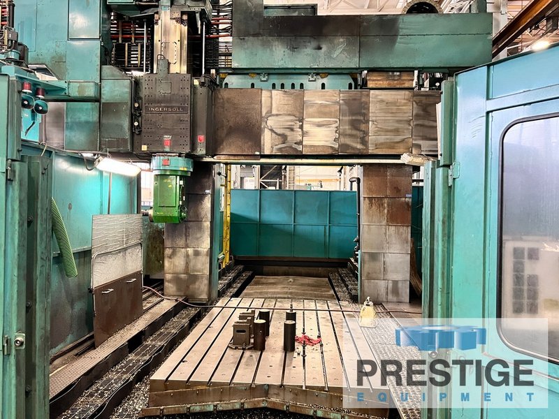 Ingersoll Masterhead 5-Axis CNC, X-185",  118" Bet. Columns, Z-39.4", W-80", 98 x 157" Table, ATC, Fanuc CNC # 32616